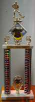 Blizzard C 1st place trophy from the 2001-2 season